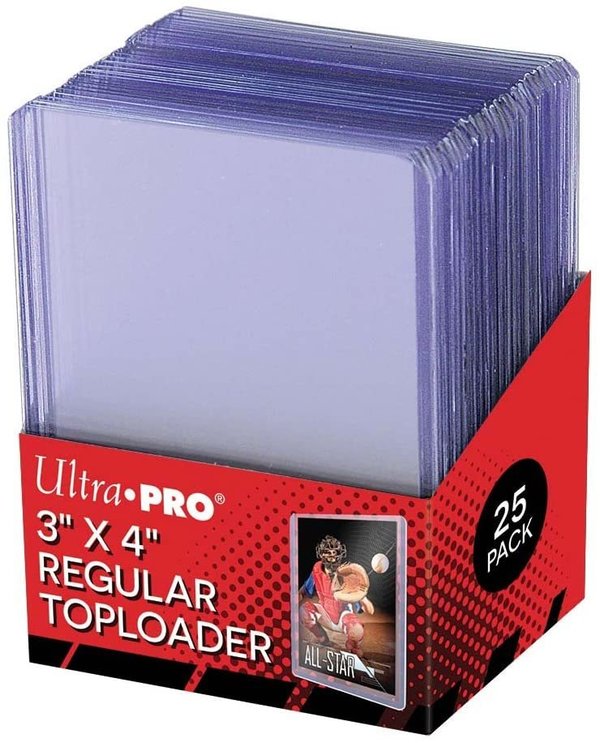 Ultra Pro 3" x 4" Toploader (25er Set)