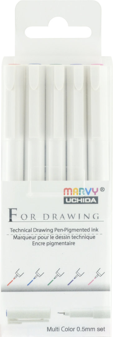 For Drawing Pen Zeichenstifte Multi-Color (5er-Set)