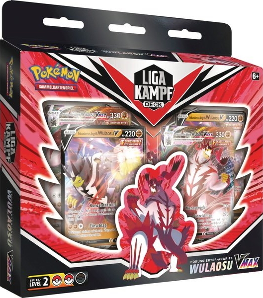 Pokémon Liga Kampf Deck Fokussierter Angriff Wulaosu VMAX