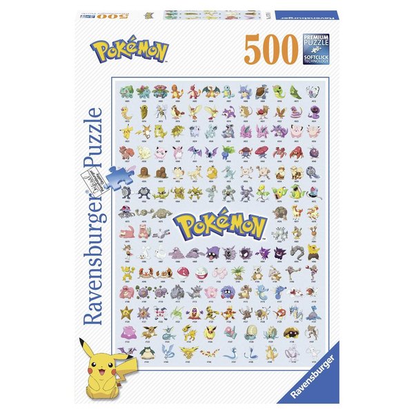 Pokémon Puzzle 500 Stk.