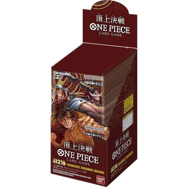 One Piece Card Game - Paramount War Display OP-02 (Japanisch)